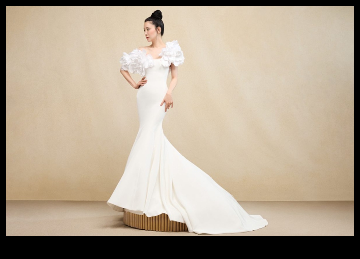 سحر حضري: صور ظلية أنيقة في أناقة الزفاف الحديثة