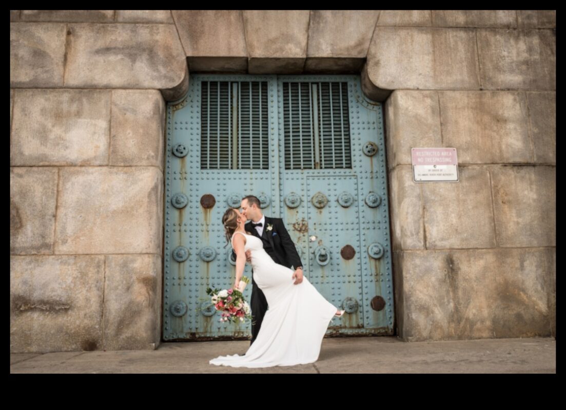 سحر حضري: صور ظلية أنيقة في أناقة الزفاف الحديثة