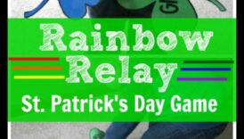 سباق قوس قزح: متعة ممارسة الأطفال الملونة والحيوية