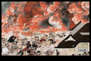 أناقة الإمبراطور: الجمال الملكي مضاء في عالم الحبر الياباني