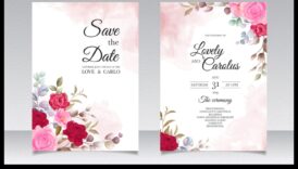 مقدمة المودة: برهان لدعوات الزواج الطبيعة 5 مقدمة الحب: دعوات زفاف شخصية