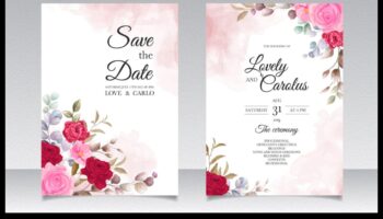 مقدمة الحب: دعوات زفاف شخصية