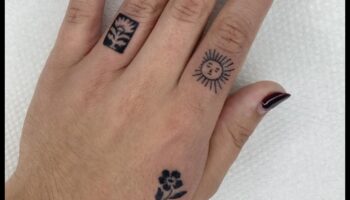 روائع صغيرة: انغمس في جاذبية أناقة وشم الأصابع