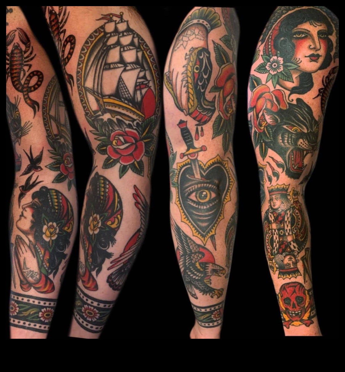 أساطير على الجلد: قصص الوشم التقليدية المصنوعة بالحبر