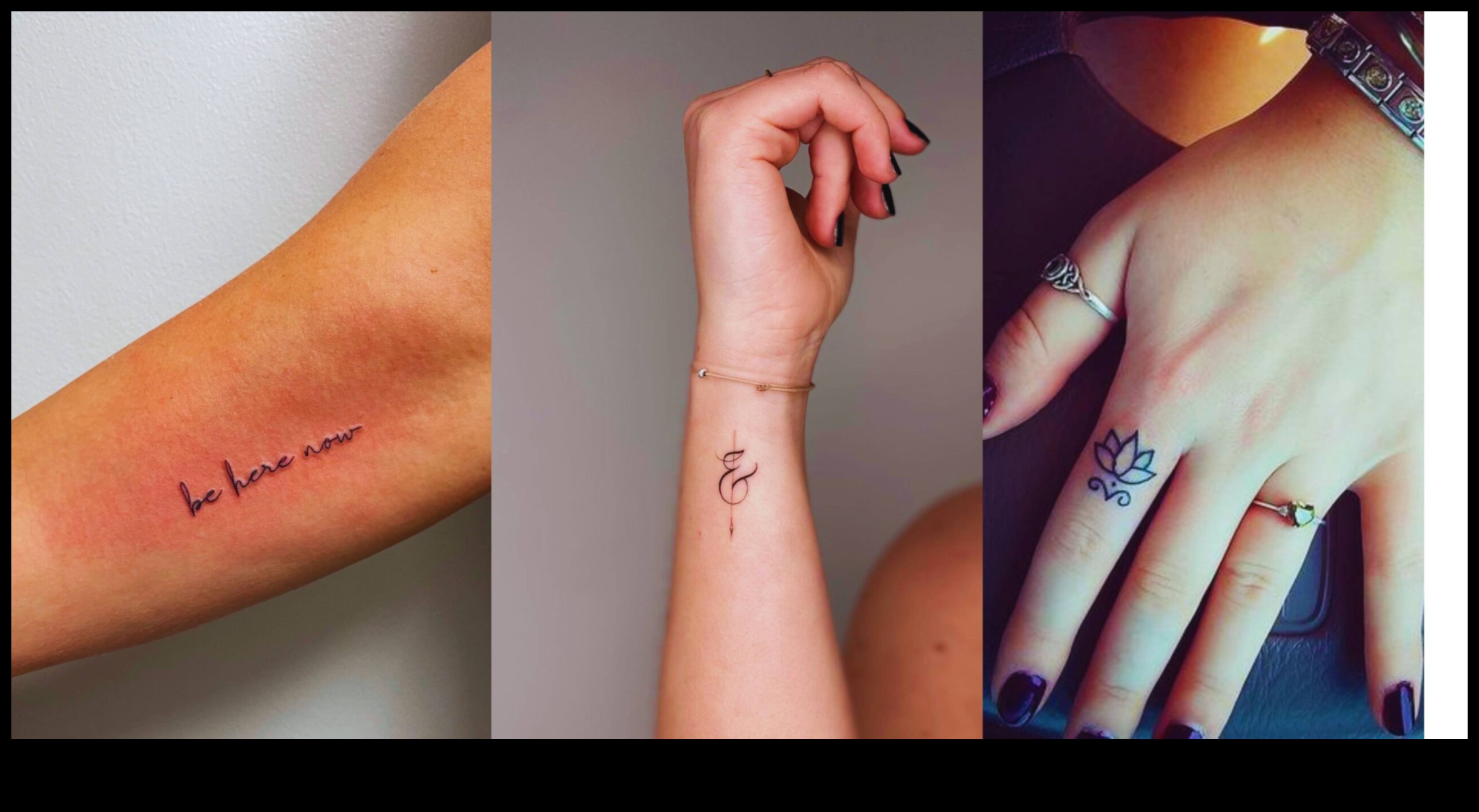 قماش المعصم حيث يصنع الوشم الصغير بيانًا جريئًا 1 قماش المعصم: حيث يدلي الوشم الصغير ببيان جريء